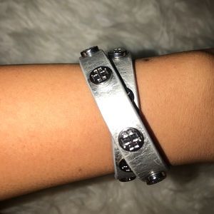 Tory Burch double wrap bracelet
